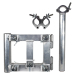 Truss rigging book hinges