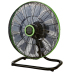 EC Floor Fan With Brushless Permanent Magnet EC motor Wifi Bluetooth Radio Frequency Remote-18" Green Style