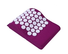 Massage acupressure mat and pillow kit
