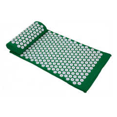 Beautiful acupressure mat and pillow set with acupoint spikes