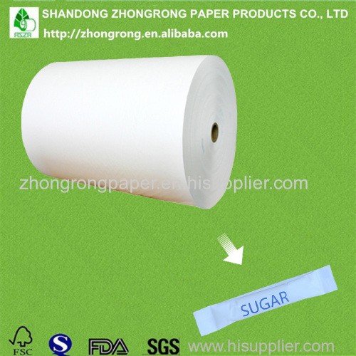 PE coated paper for sugar stick