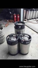 Used 5 gallon/ 19 liter Ball Lock Pin Lock Cornelius Keg Corny Tank Soda Keg Pepsi Keg Stainless Steel