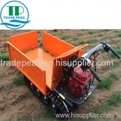 Brand 500kg load mini dumper crawler 6.5hp machine with CE