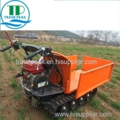 Brand 500kg load mini dumper crawler 6.5hp machine with CE