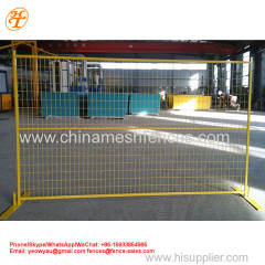 High Quality Powder Coated Galvanized Canada Temporary Removable Metal Fencing
