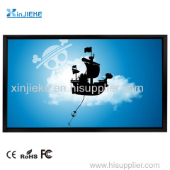 Front / Rear Projection 16:9 Format 3D Silver Home Theater Movie Fixed Frame Projector Screen