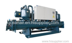 Low temperature water cooled chiller