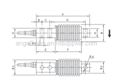 Platform and Hopper Scale Single Point Load Cell 500KG