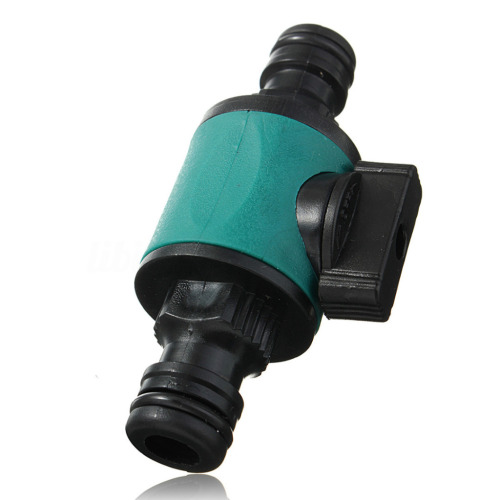 Plastic 2-way garden hose valve connector for water lawn