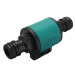 Plastic 2-way water hose connector valve for water irrigation