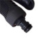 Plastic water spray nozzle with soft grip