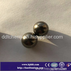 Titanium Ball TC4 Gr5 titanium alloy balls CNC machine