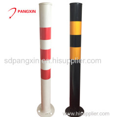 steel traffic warning bollard