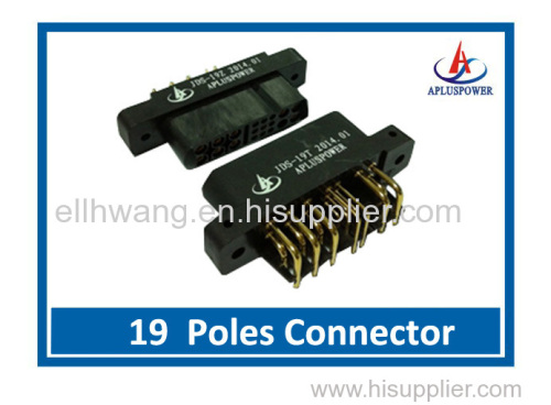 19pins power signal hi current 15Amp drawer connector