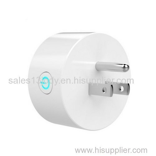 Electrical plug with socket