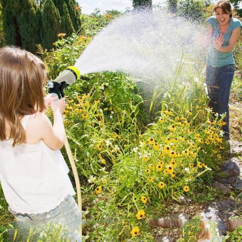 Heavy Duty Metal 8-Pattern Garden Water Spray Gun