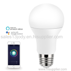 High lumen smart bulb Amazon Alexa or APP control led light bulb
