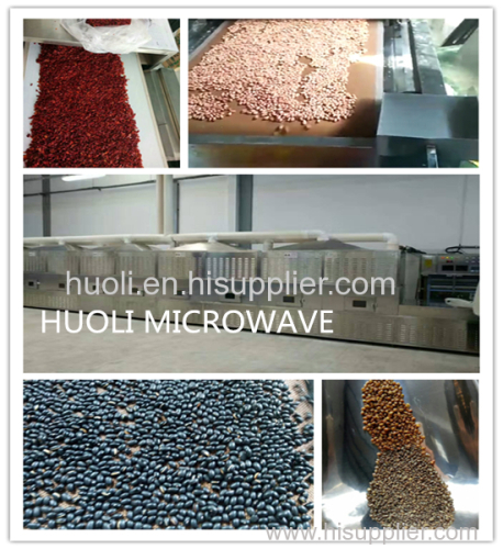 Nuts drying and baking machine