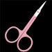 pink rosy light blue light green best eyebrow scissors metal scissors eyebrow trimmer small scissors makeup scissors