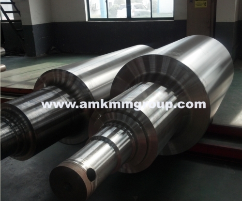 Forged steel back-up roll for hot rolling and cold rolling