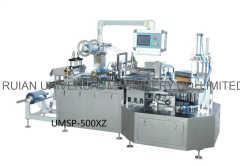 Rotary Semiautomatic Paperboard Blister Packing Machine for Stationery Toy