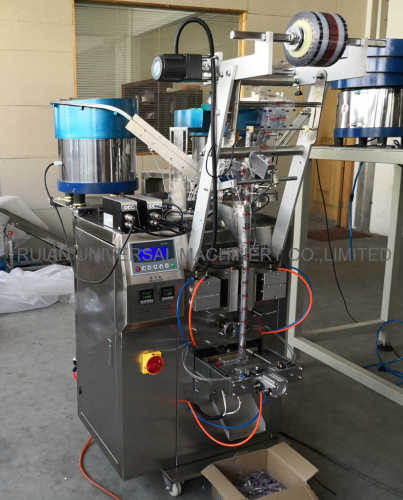 Automatic Hardware Screw Packaging Machine with 2 Bowls