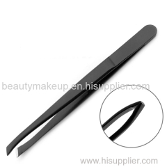 black fine point tweezers slant tip tweezer eyebrow tweezers best tweezers for eyebrows tweezerman tweezers