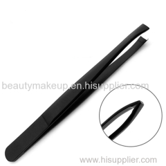 black fine point tweezers slant tip tweezer eyebrow tweezers best tweezers for eyebrows tweezerman tweezers