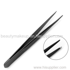 black fine point tweezers slant tip tweezer eyebrow tweezers best tweezers for eyebrows tweezerman tweezers