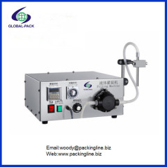 Semi automatic pump liquid filling machine