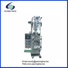 Vertical liquid filling forming sealing and packing machine