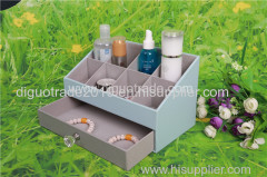 Desktop storage box make up box