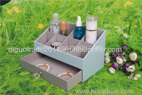 Desktop storage box make up box