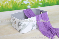 Marble colour desktop organizer storage box