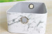 Marble colour desktop organizer storage box