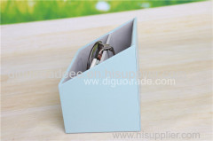 Desktop double compartment storage box