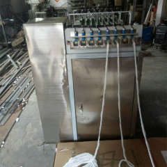 Filling iodophor cotton ball machine