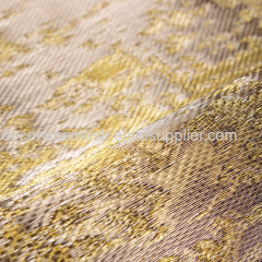 golden metal textile glass lamination mesh metal silk embroidery mesh