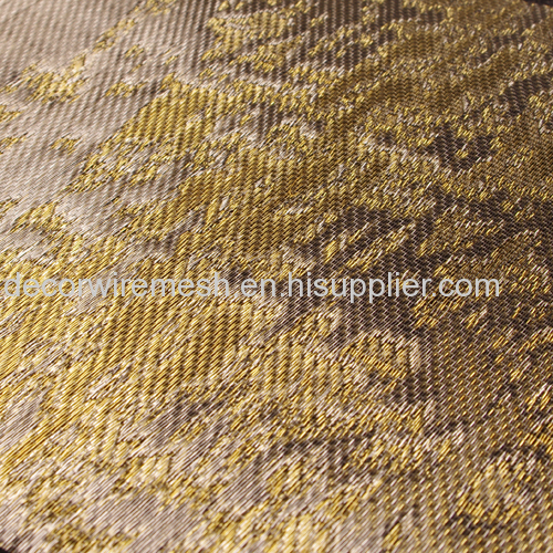 silk embroidery glass lamination wire mesh