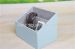 Desktop double compartment storage box