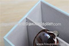 Desktop double compartment storage box