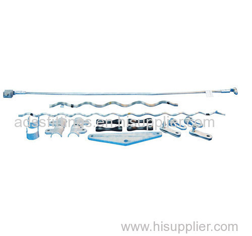 Double Helical Preformed Suspension Clamp Overhead Line for OPGW Suspension Clamp for OPGW Suspension Clamp For ADSS