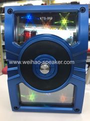 2019 new desing flash light wilress blueooth speaker big sound quality