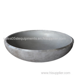 semi standard 2:1 ellipsoidal head pipe end cap dished head for pressure vessel