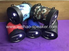 2018 hot sale Gun barrel blue tooth high end phone holder wireless speakers for iPad portable Blue tooth speaker