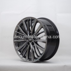 19 INCH HYPER BLACK WHEELS FIT HYUNDAI ACCENT ELANTRA SONATA SANTA FE VELOSTER TUCSON I30 BOLT PATTERN 5X114.3