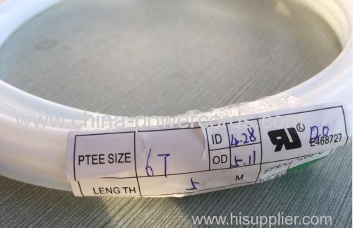 PTFE TUBE with UL transparent