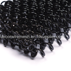 Black Oxide Stainless Steel Coil Mesh/