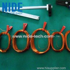 semi auto cnc stator coil making winder electric motor coil winding machine with 4 winding heads