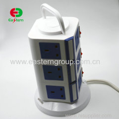 Vertical Intelligent 110v 250v 10a 13a 16a different types Retractable Power Strip Motorized Pop Up